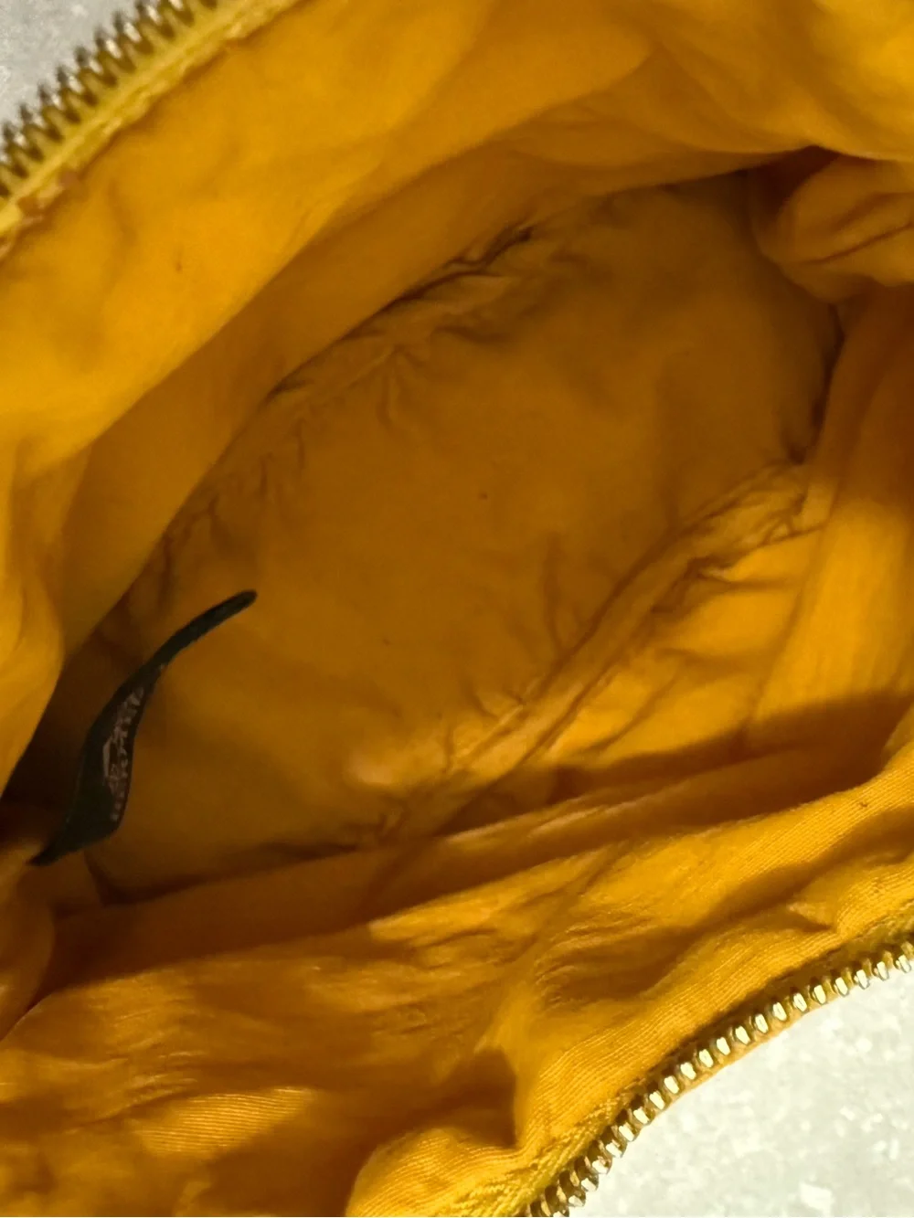 Hermes Bolide Pouch MM Yellow Canvas Travel Cosmetic Bag